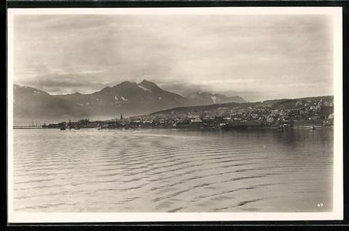 Tromso panorama postcard - postcard,