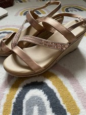 Peacocks Wedge Espadrille Size