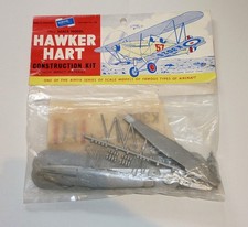 1957 Airfix 1/72 scale Hawker Hart - rare plane kit