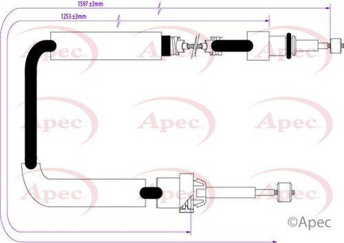 Apec cab1338 parking brake - apec,