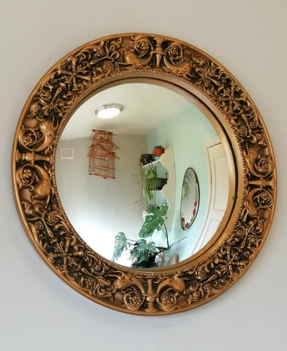 1930s convex fish - fish, gilt
