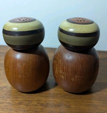 Denby rare salt pepper - rare, &