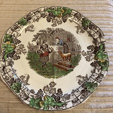 Spode Byron Series No. 1 Vintage Sandwich Plate Copeland Spodes Classic Original