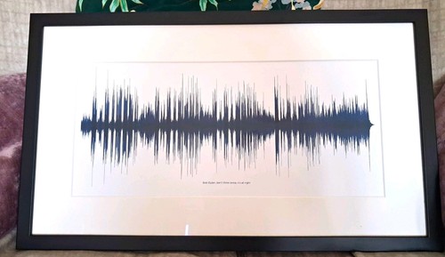Bob dylan framed - dylan, soundwave