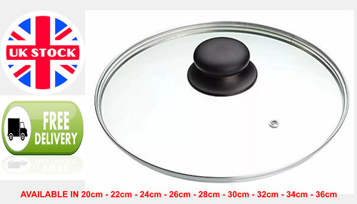 Glass lid for saucepan frying - glass,