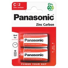 Panasonic C Batteries 2Pack