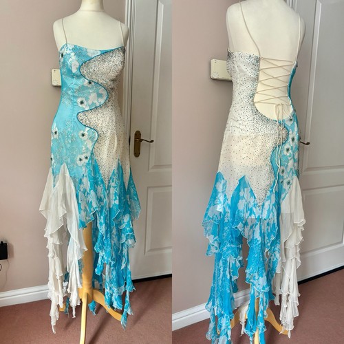 Vintage yve london silk beaded - silk,