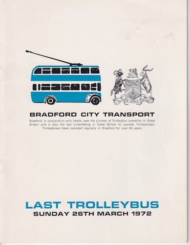 Bradford trolleybuses last - bradford,