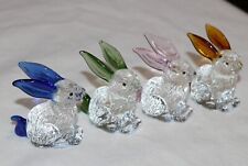 Boxed Set of 4 Crystal Art