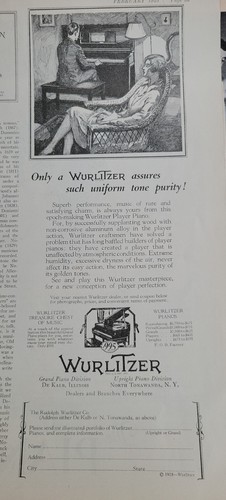 1928 wurlitzer piano - piano, assures