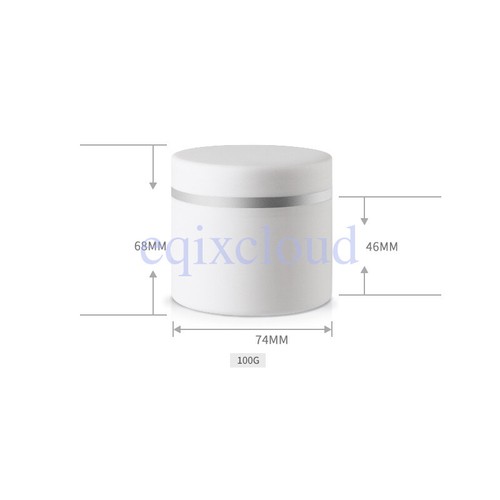 30g 50g 100g white - 100g, empty