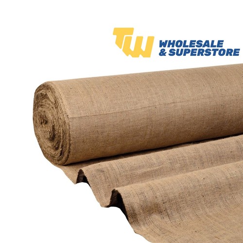 Hessian fabric roll 37m - hessian, x