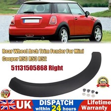 Rear Right Wheel Arch Trim Fender For Mini Cooper R50 R53 R52 00-08 51131505868