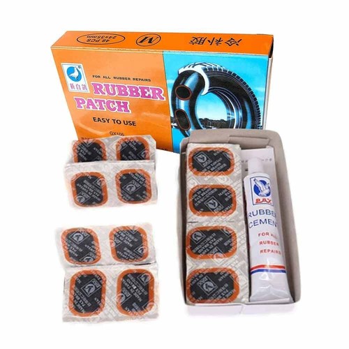Motorcycle inner tube puncture - inner,