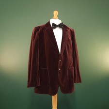 Vintage St Michael Red Velvet