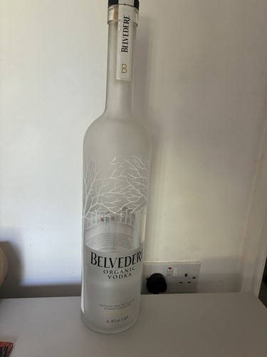 Belvedere empty vodka - empty, bottle
