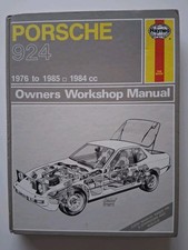 Haynes 397 Porsche 924  1976