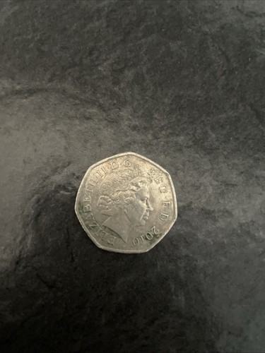 2010 50p celebrating - 2010, years