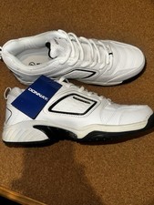 Donnay White Mesh Upper Lace-Up Trainers UK Size 7 Sneakers