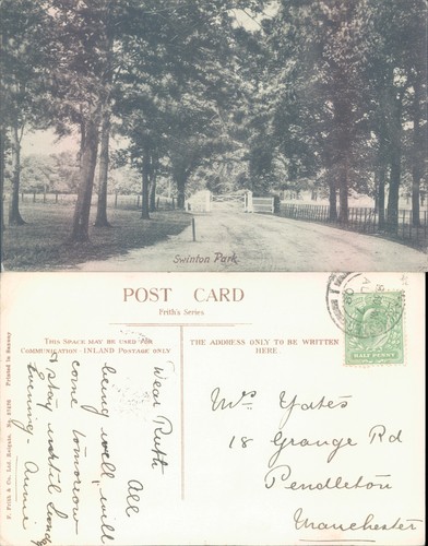 Swinton park entrance - park,