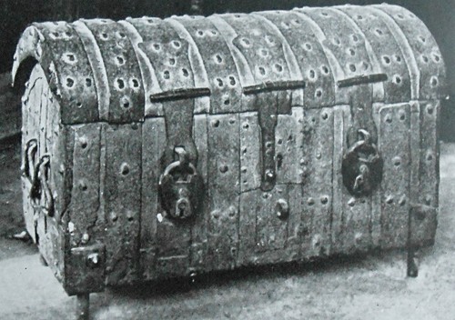 Ancient church chests and - church,