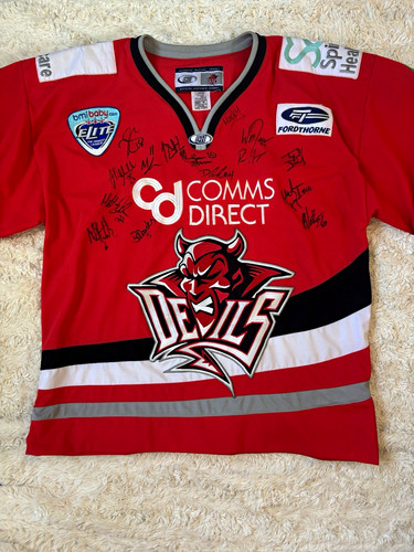 Signed cardiff devils elite - signed,
