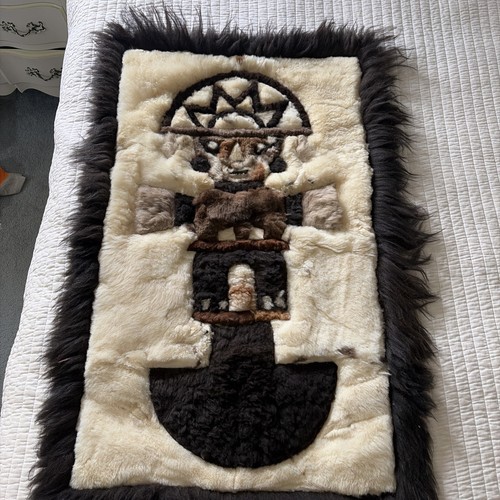 Vintage authentic alpaca - vintage, fur
