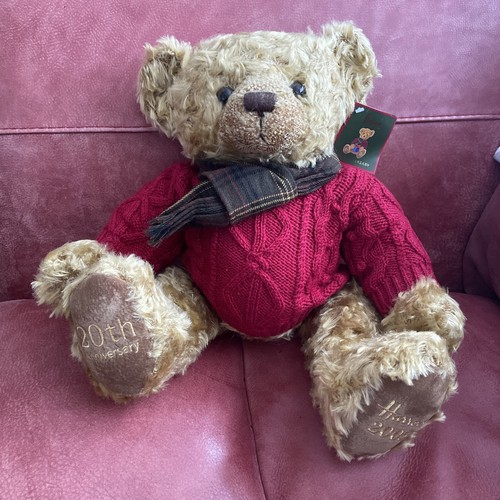 Harrods christmas teddy bear - ,