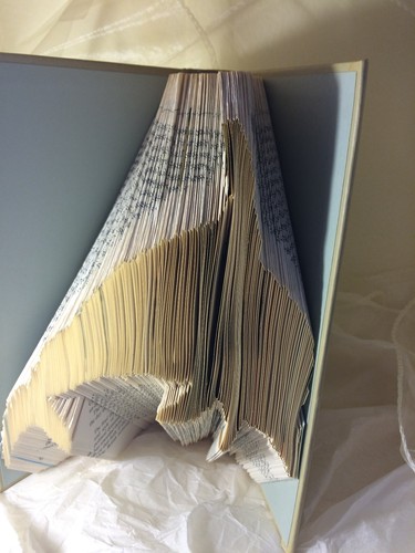 Book folding art - , pattern