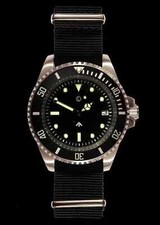 MWC 300m Quartz Military Divers Watch 10 Year Battery Life Sterile + Pheon Logo