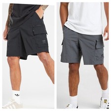 Adidas Mens Originals Cargo Shorts Logo Sports Gym Swimwear S to XXL