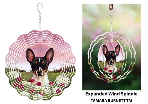 Fox terrier toy wind spinner - fox,