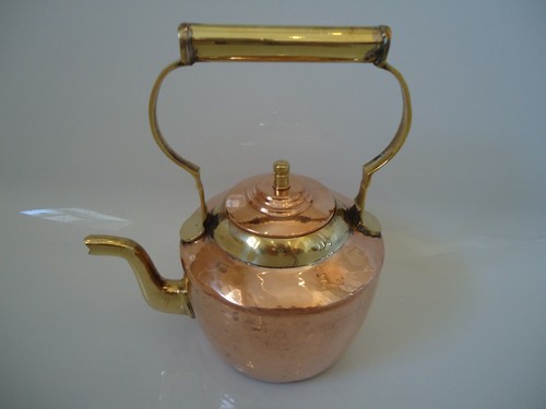 Kettle copper brass - copper, &