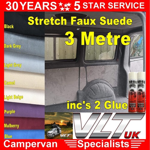 Stretch suede for - suede, camper