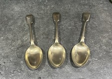 Nickel Silver Spoons Vintage