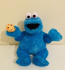 Large 18” Sesame Street The Cookie Monster Talking Hand Puppet