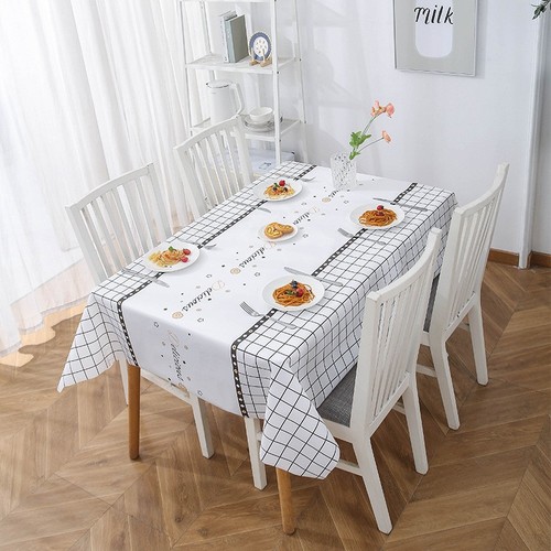 Wipe clean pvc tablecloth - wipe,