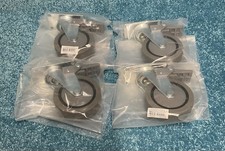 Heavy Duty Flightcase Wheels Casters With Brakes 75mm