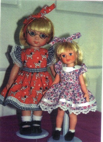 Doll dress pattern fits - dress,