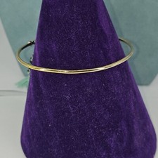 Stella And Dot Bracelet Friendship Cord Tassle Gold Tone Bolo