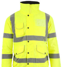 Large Hi Vis Viz Bomber Jacket