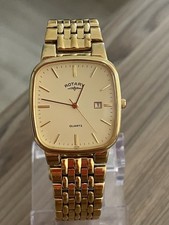Vintage Rotary Mens Watch, 28mm Face, Quartz Movement..Classic Timepiece..