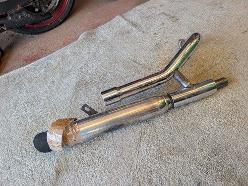 Yamaha xvs650 dragstar exhaust - yamaha,