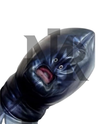 Leather lined bondage - leather,