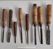 8 ASSORTED VINTAGE WOOD