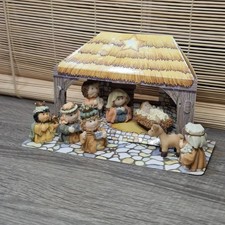 Avon Cosmetics Nativity Set