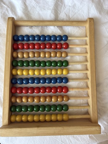 Wooden elc abacus counting - elc,
