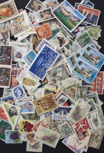 500 worldwide stamps lot - stamps,
