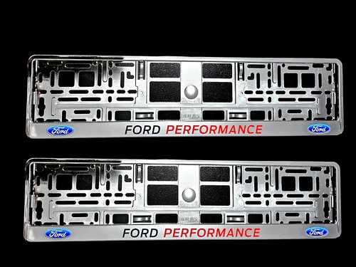 Performance car number plate