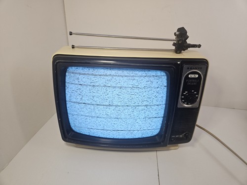 Sanyo t280 vintage crt tv - vintage,